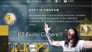 FASTEST WAY TO GET EXOTIC CIPHERS!