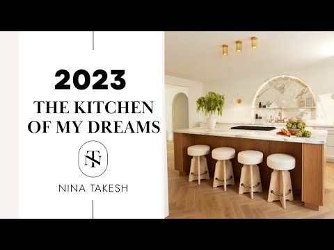 MY DREAM KITCHEN REVEAL 2023 | RED ELEVATOR | NINA TAKESH