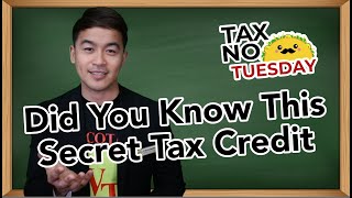 Did You Know This Secret Tax Credit