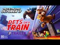 Pets On A Train Trailer