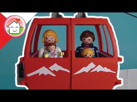 Playmobil po polsku Jazda na nartach - Rodzina Hauserów