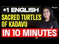 Sacred Turtles Of Kadavu In 10 Mins Chapter Summary Eduport Plus One