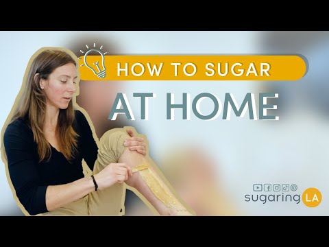 How To Sugar At Home: Actually Apply Sugar Paste Like A Pro | sugaringLA
