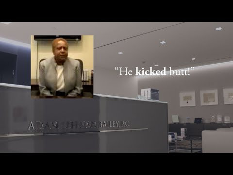 “He kicked butt!” testimonial video thumbnail