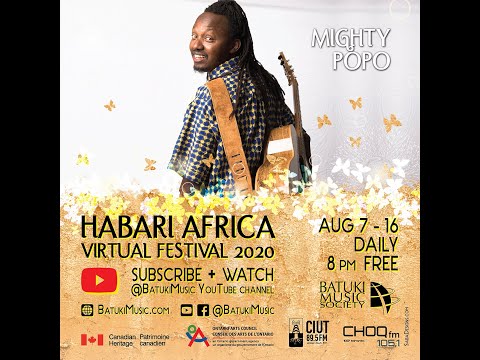 Mighty Popo - Habari Africa Virtual Festival 2020 by Batuki Music Society