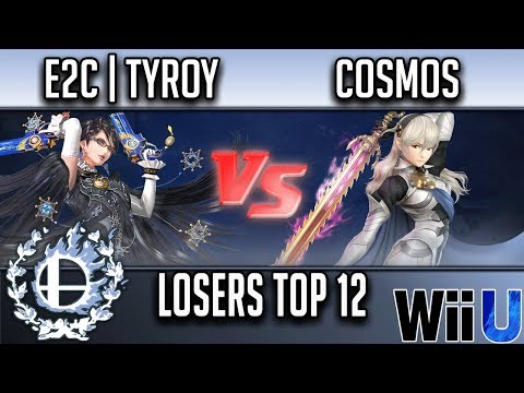 Showdown Battle Royale 2 LOSERS TOP 12 - E2C | Tyroy (Bayonetta, Meta Knight) vs Cosmos (Corrin)
