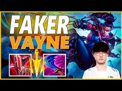 ⚡FAKER VAYNE MID GAMEPLAY⚡SEASON 12 LEAGUE OF LEGENDS