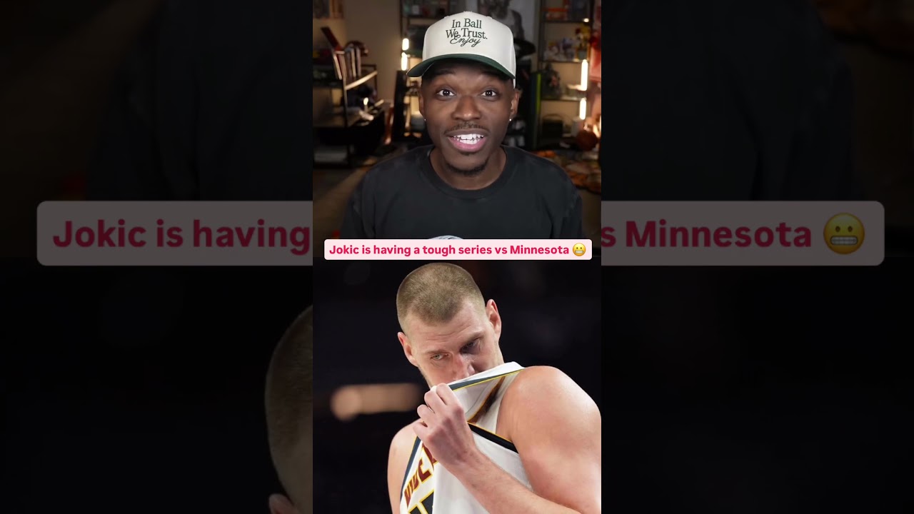 Jokic is having a tough series so far...