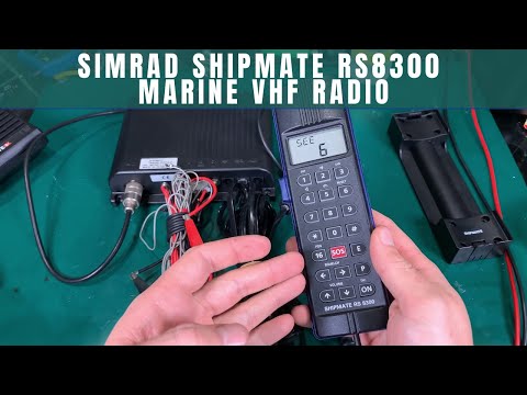 SIMRAD Shipmate RS 8300 Marine VHF Radio for boat  / vessel
