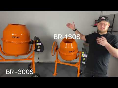 Миниатюра изображения товара Бетономешалка Brait BR-220S