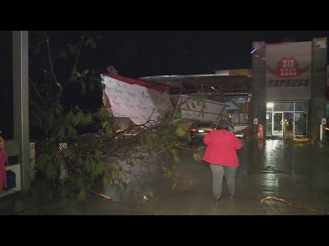 Possible tornado flips and damages two homes in Tangipahoa Parish