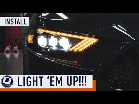 Light Up Your 2018-2023 S550 Mustang with S650 Style! | Alpharex Headlight Install🔦 #s650mustang