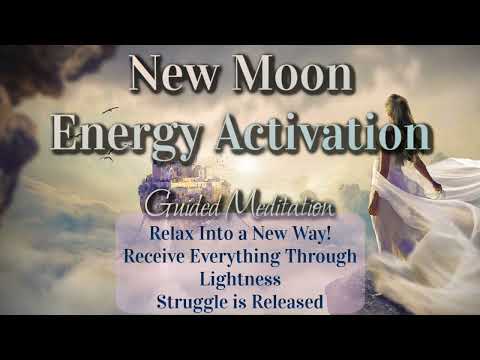 ✨ New Moon Energy Activation | Relax, Allow & Receive Everything with Ease