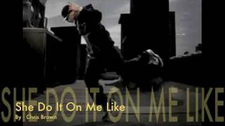 Chris Brown - She Do It On Me Like HD