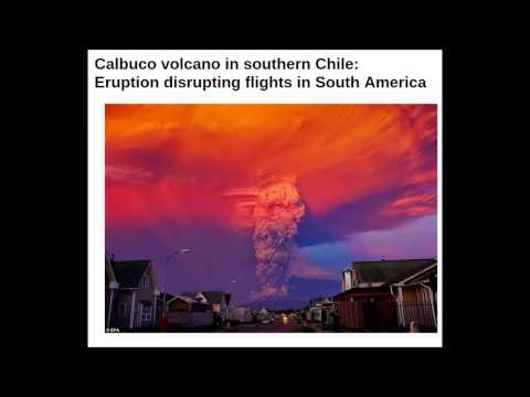 TBW NEWS 4th week of April A week of large quakes and volcano eruptions