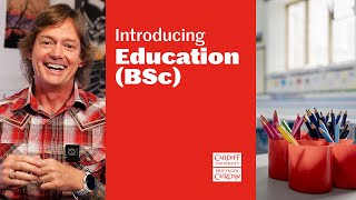 Dr Kevin Smith tells us what it's like studying education with us.