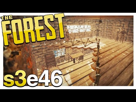 UPDATE! ADVANCED BUILDING + DODGE/COUNTER-ATTACK ENEMIES | The Forest Gameplay S3E46 (Alpha v0.47)