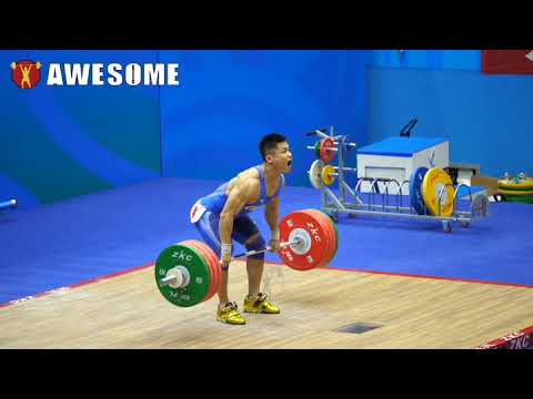 Lu Xiao Jun 196 kg dos tiempos cámara lenta