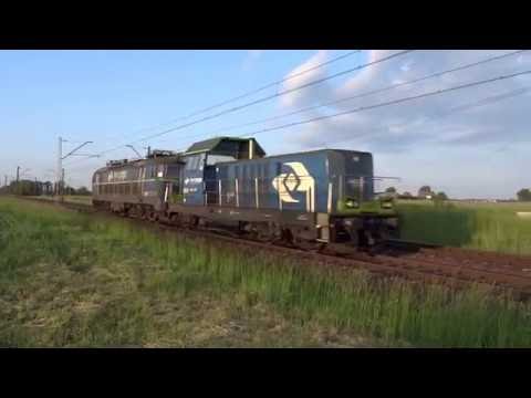 PKP CARGO SM42-1307 z "zimną" ET22-831 na haku, Węglówka, Pyszczyn, 26.05.2016