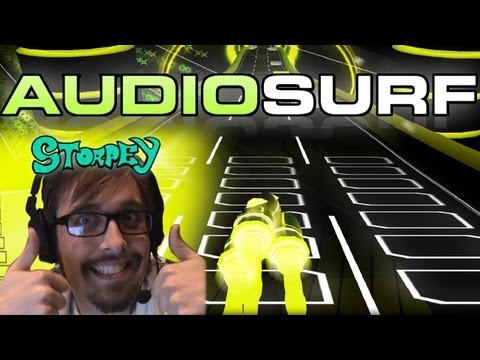 Steve plays Audiosurf (Storpey's Steam Stuff)