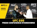 Prochazka vs. Pereira, Aspinall vs. Pavlovich First Faceoffs | UFC 295 | MMA Fighting