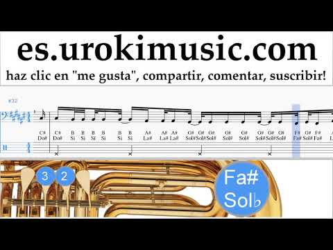 Como Tocar Tuba Ozuna x Romeo Santos - El Farsante Remix Tablatura um-i927