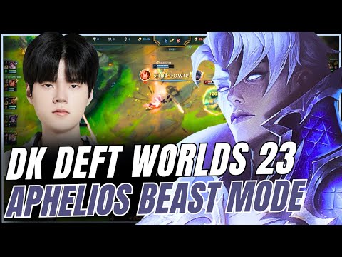 WORLDS LEVEL! DK Deft picks Aphelios adc vs zeri | Challenger Pro Gameplay S13 Patch 13.19 ✅🥇