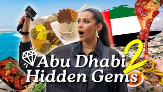Abu Dhabi Hidden Gems PART 2 - The Best Food & Restaurants!