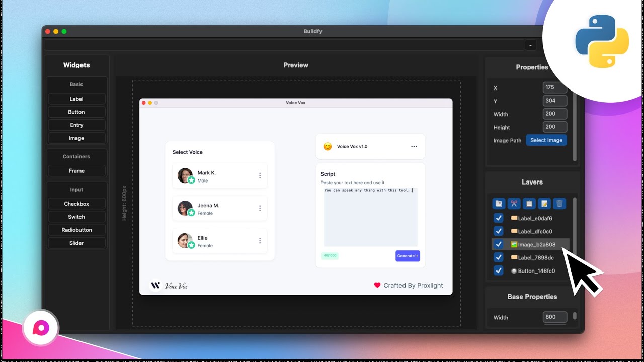 Buildfy video preview