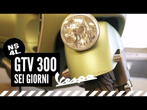 CLOSEOUT! NEW 2019 VESPA GTV 300 SEI GIORNI | MINOR SHOP WEAR | VESPA GAINESVILLE