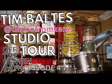 Tim Baltes (@TimboFromKeno) Studio Tour // Off The Beaten Path EP. 4