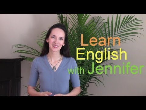 Welcome to English with Jennifer! A message to new visitors.