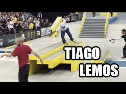 TIAGO LEMOS Best Videos Skateboarding 2016 || Best Of Tiago Lemos