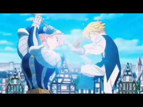 MELIODAS VS GILTHUNDER FIGHT SCENE | SEVEN DEADLY SINS