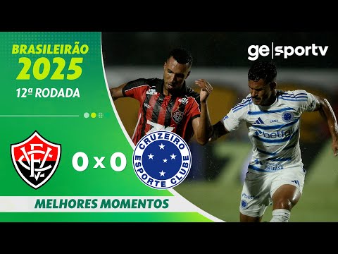 Gols e lances de Vitória x Cruzeiro