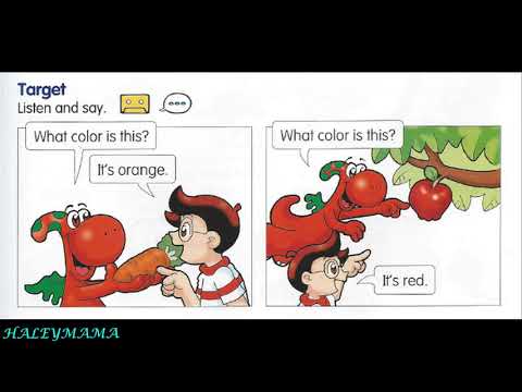 UNIT 9: What color is this?|Gogo loves English 1|Haleymama