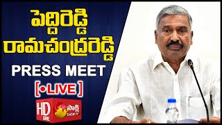 AP Minister Peddireddy Ramachandra Reddy Press Meet | Tirupati | Sakshi TV Live