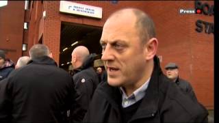 Rangers EGM....Dave King Outside Ibrox...Craig Houston: Sons Of Struth Interview