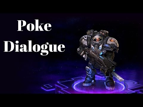 Raynor Poke Dialogue | All Quotes | Heroes of the Storm