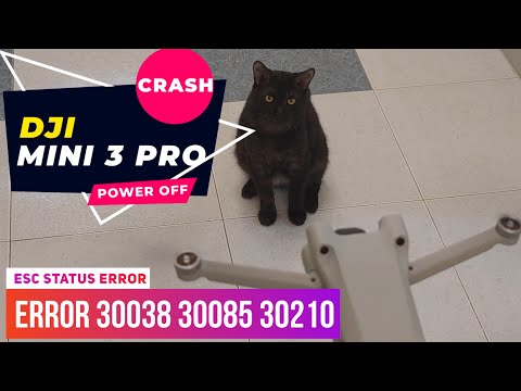Dji mini 3 pro Power off, ESC ERROR CODE 30085 30038 30210