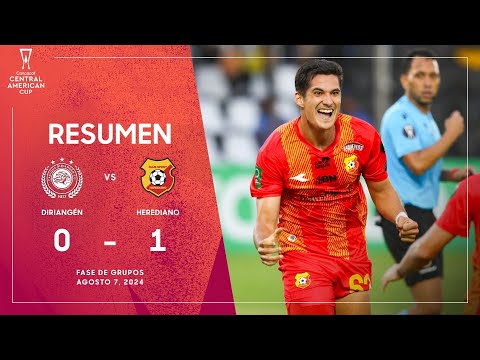 Diriangén vs Herediano | Copa Centroamericana 2024 | Fase de Grupos
