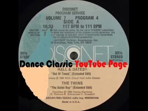 Daryl Hall & John Oates - Out Of Touch (Disconet USA Extended Edit.)