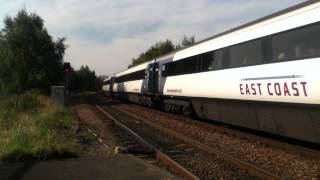 preview picture of video 'East Coast HST's pass MetroCentre'