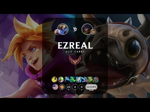 Ezreal ADC vs Kog'Maw - NA Grandmaster Patch 14.7