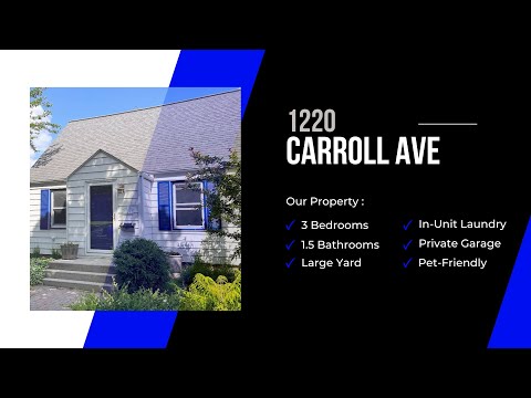Charming Single Family Home - Hardwood Floors - Large Detached Garage - Fenced-In Backyard property video