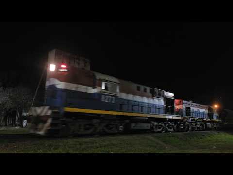 [4K] Variado tren vacio de NCA pasando por Marcos Juárez rumbo al oeste!!!!!!