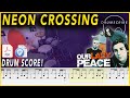 Neon Crossing - Our Lady Peace | DRUM SCORE Sheet Music Play-Along | DRUMSCRIBE