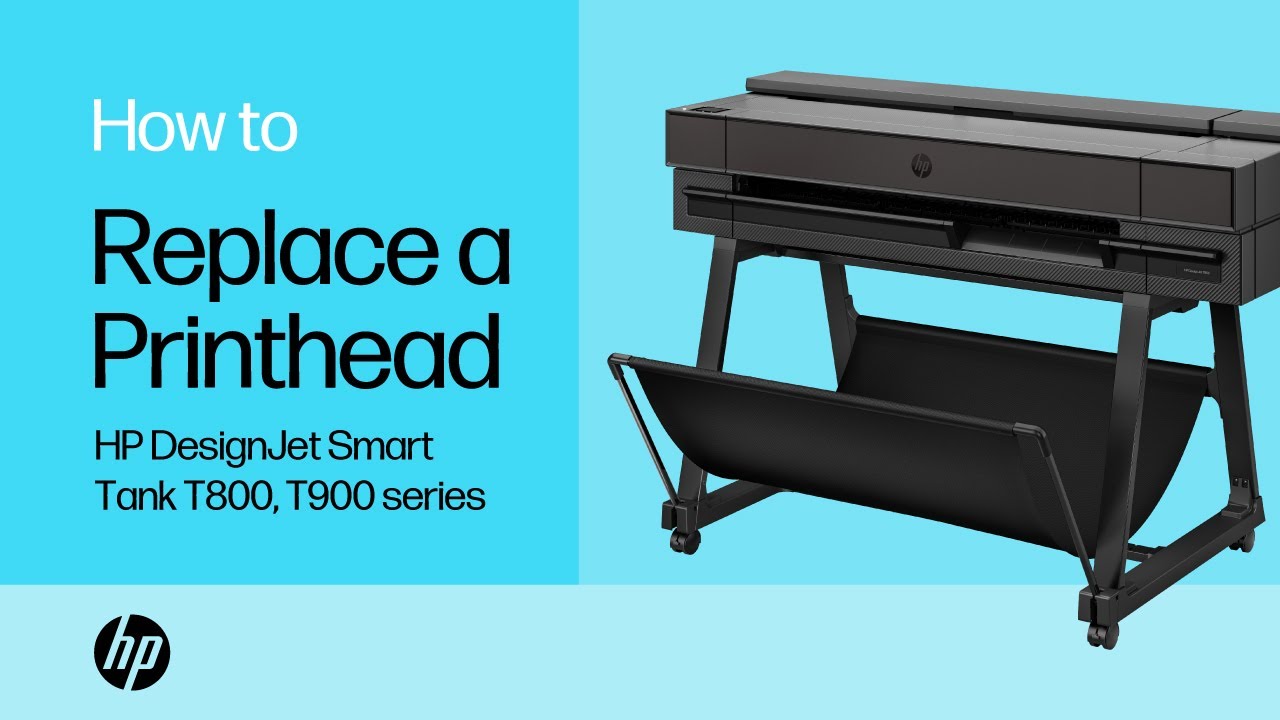 Hướng dẫn thay đầu in máy in HP DesignJet T950 36-in Printer (2Y9H1A)