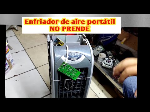 card does not turn on portable air cooler