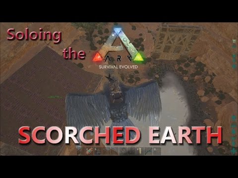 Building a slanted house! Soloing the Ark in Scorched Earth! #11